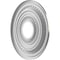 Ekena Millwork Cole Thermoformed PVC Ceiling Medallion Fits Canopies up to 4 1/4-in., Aged Dark Steel CMP13COCST - alternate 5